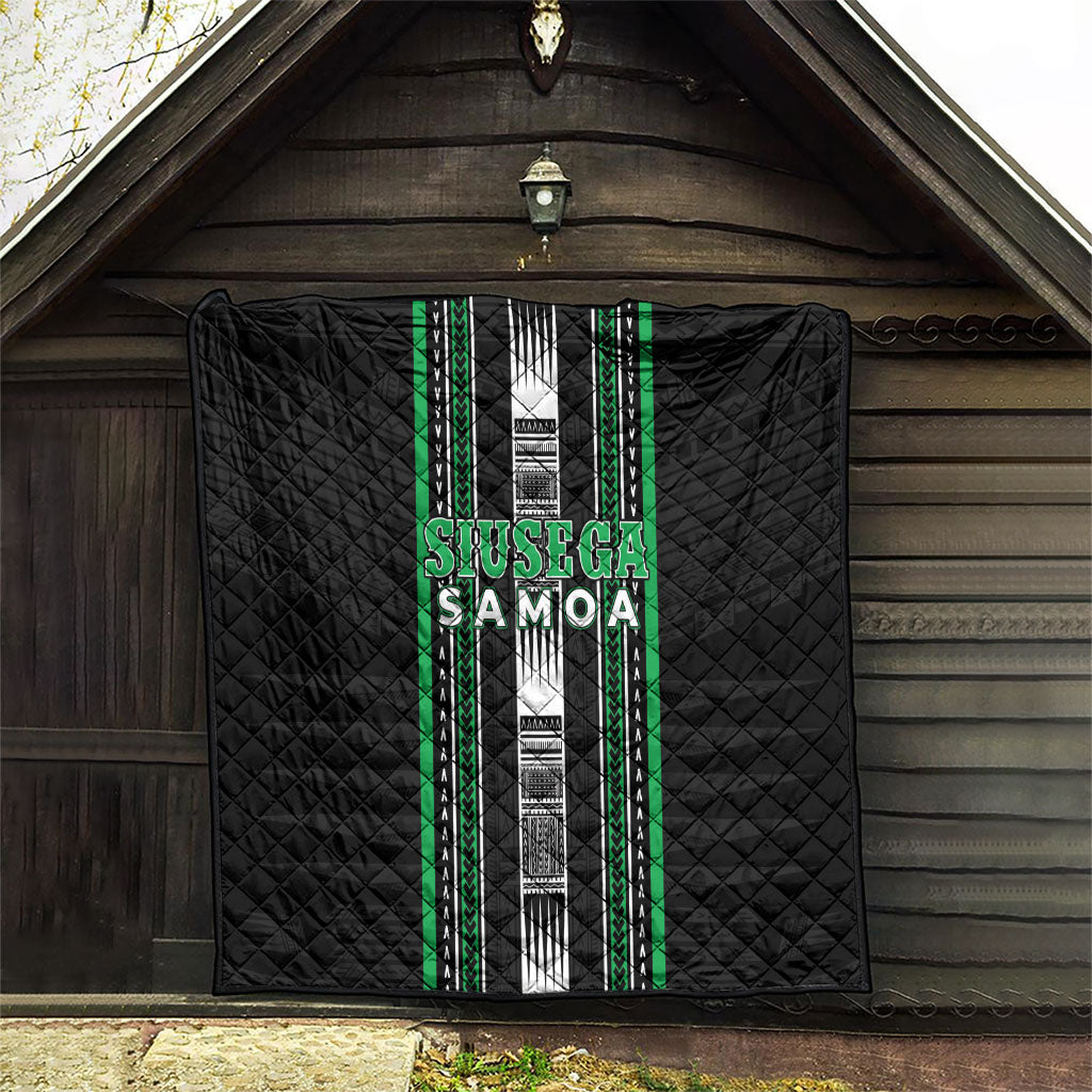Siusega Samoa Quilt Samoan Tribal Pattern LT05 - Polynesian Pride