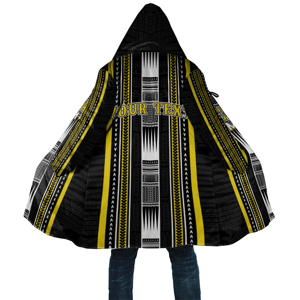 Personalised Faleasiu Samoa Cloak Samoan Tribal Pattern