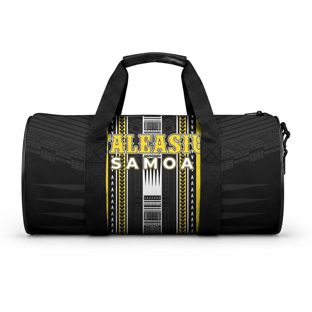 Faleasiu Samoa Duffle Bag Samoan Tribal Pattern LT05 One size Yellow - Polynesian Pride