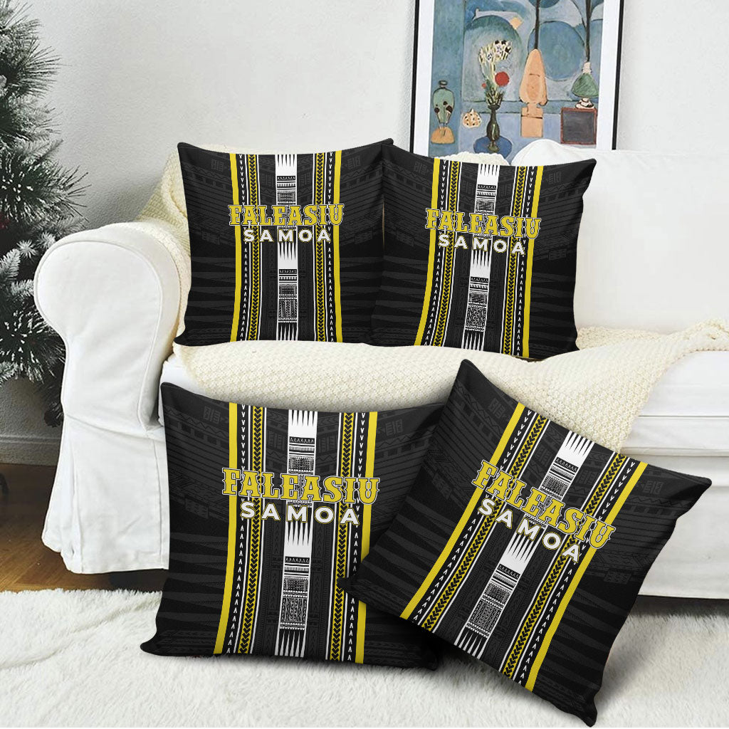 Faleasiu Samoa Pillow Cover Samoan Tribal Pattern LT05 - Polynesian Pride