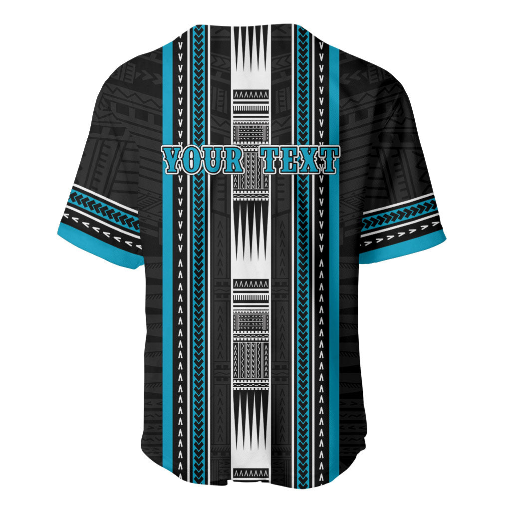 Personalised Faleula Samoa Baseball Jersey Samoan Tribal Pattern LT05 - Polynesian Pride