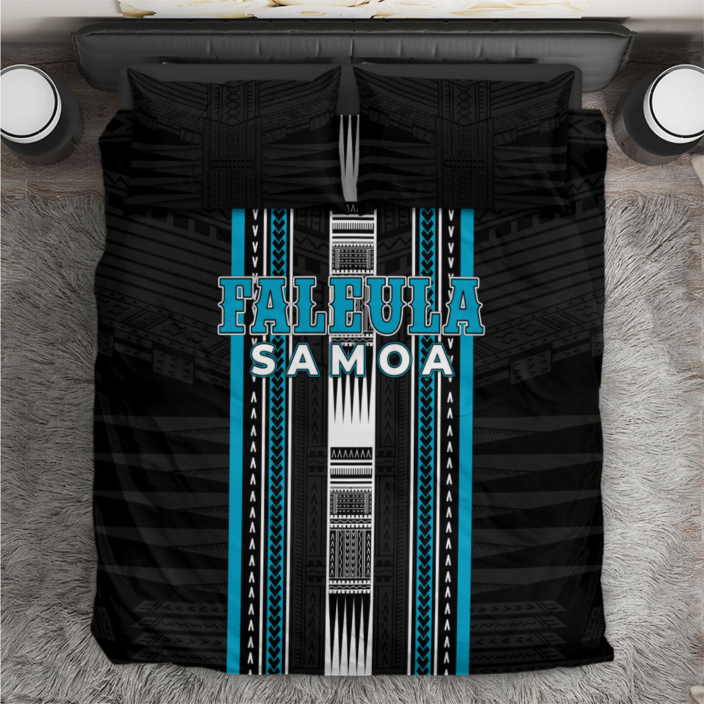Faleula Samoa Bedding Set Samoan Tribal Pattern