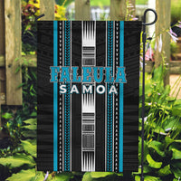 Faleula Samoa Garden Flag Samoan Tribal Pattern LT05 Garden Flag Blue - Polynesian Pride