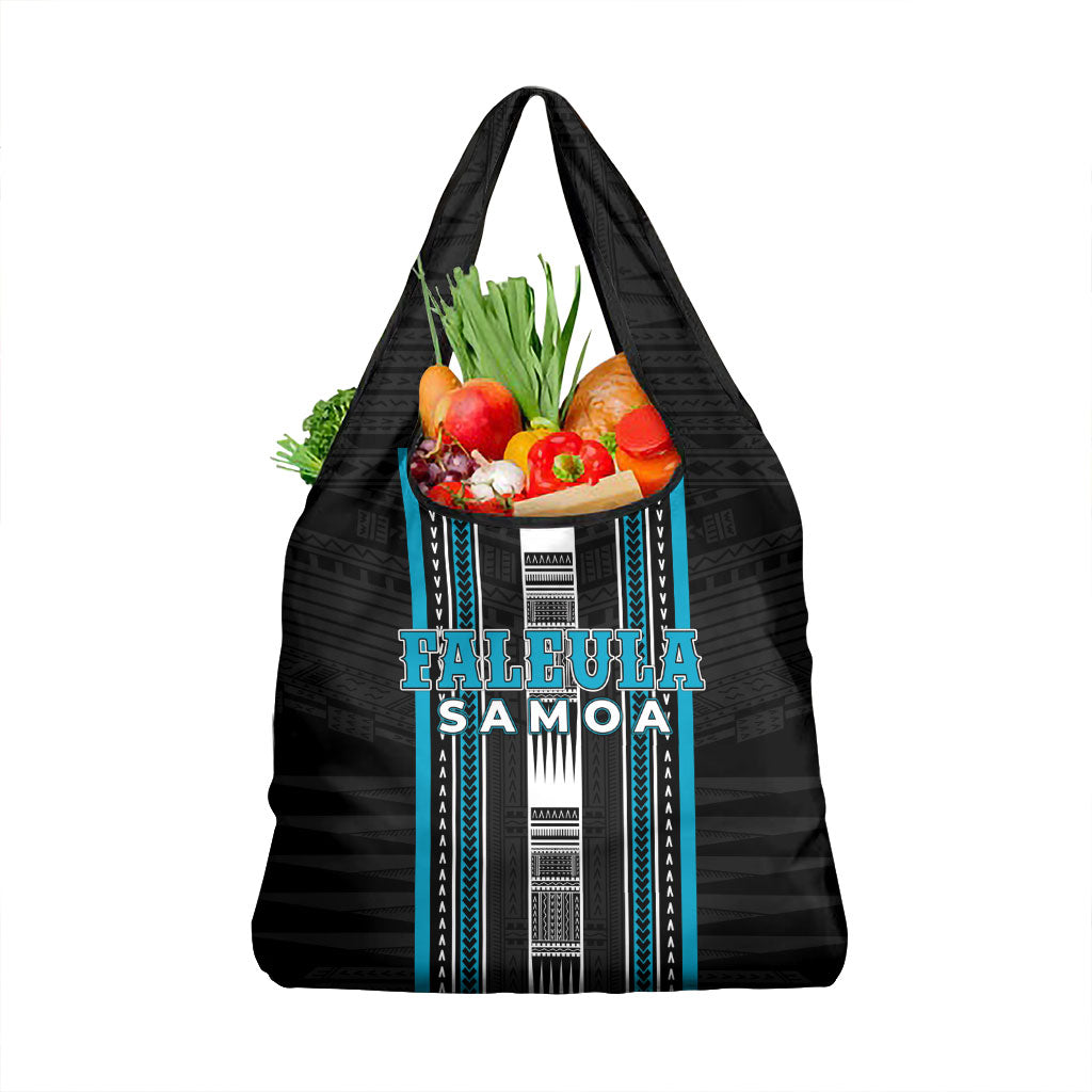 Faleula Samoa Grocery Bag Samoan Tribal Pattern