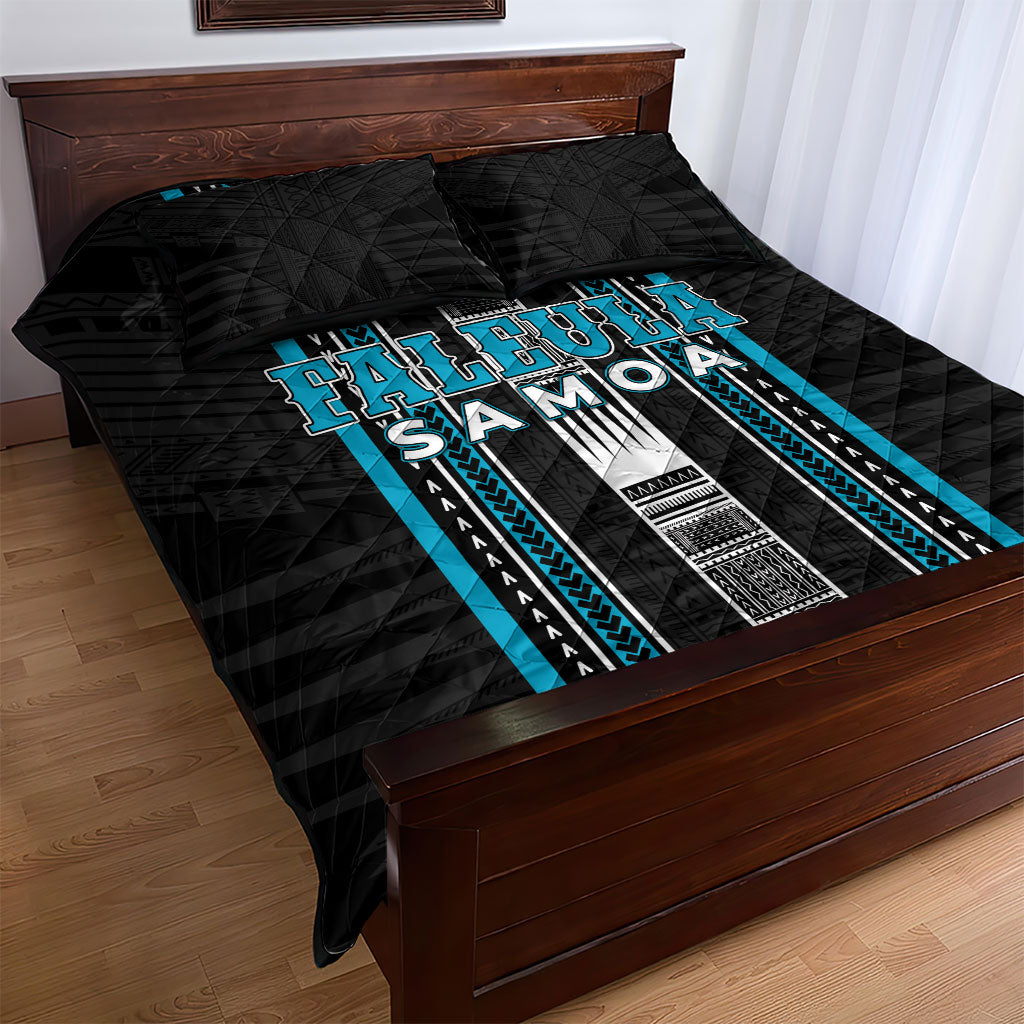 Faleula Samoa Quilt Bed Set Samoan Tribal Pattern LT05 - Polynesian Pride