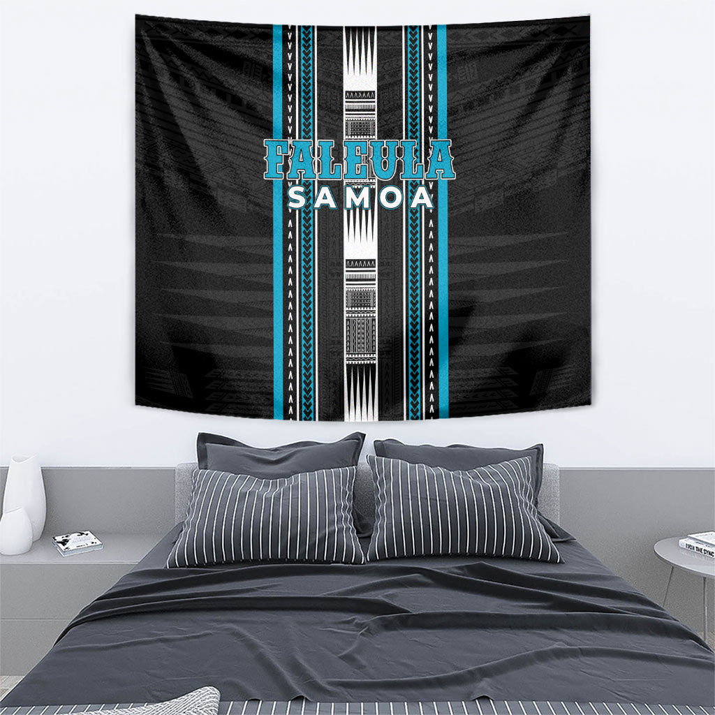 Faleula Samoa Tapestry Samoan Tribal Pattern LT05 - Polynesian Pride