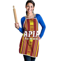 Apia Samoa Apron Samoan Tribal Pattern LT05 - Polynesian Pride