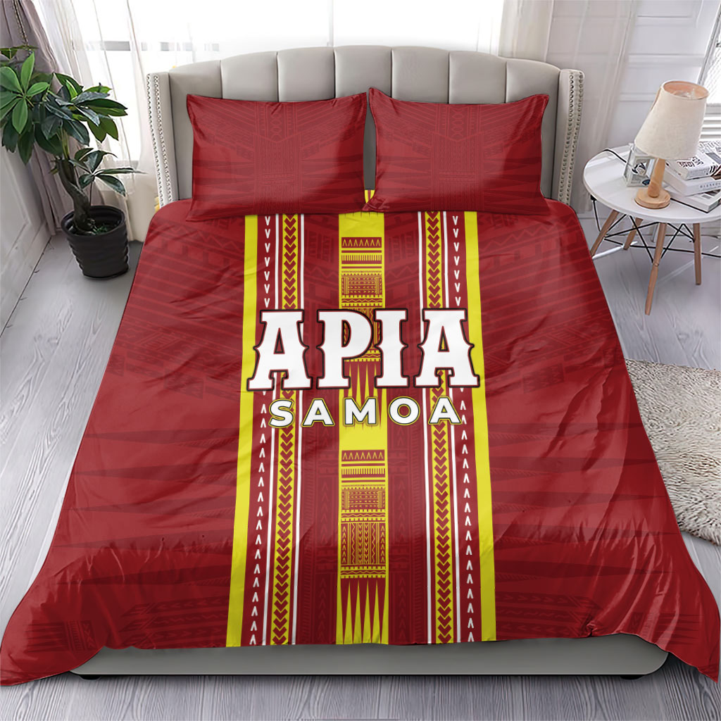 Apia Samoa Bedding Set Samoan Tribal Pattern LT05 - Polynesian Pride