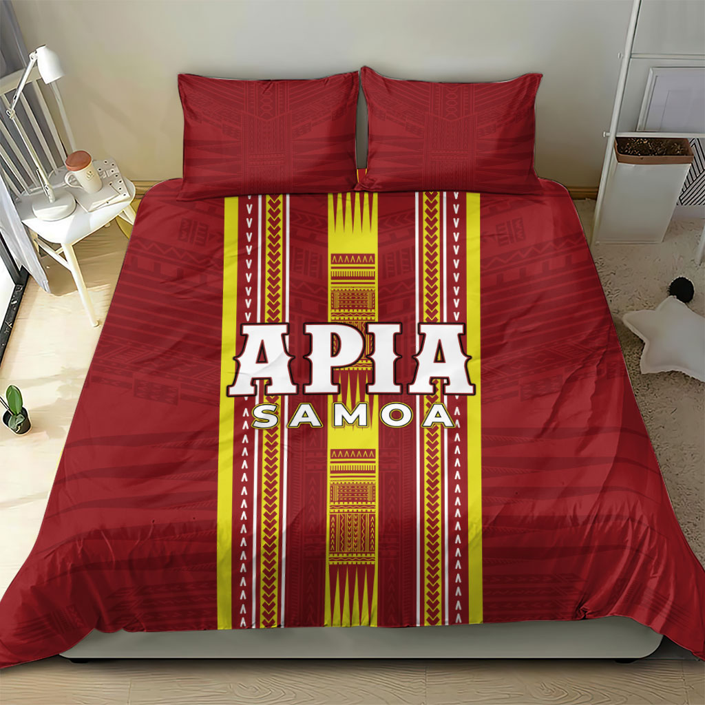 Apia Samoa Bedding Set Samoan Tribal Pattern LT05 - Polynesian Pride