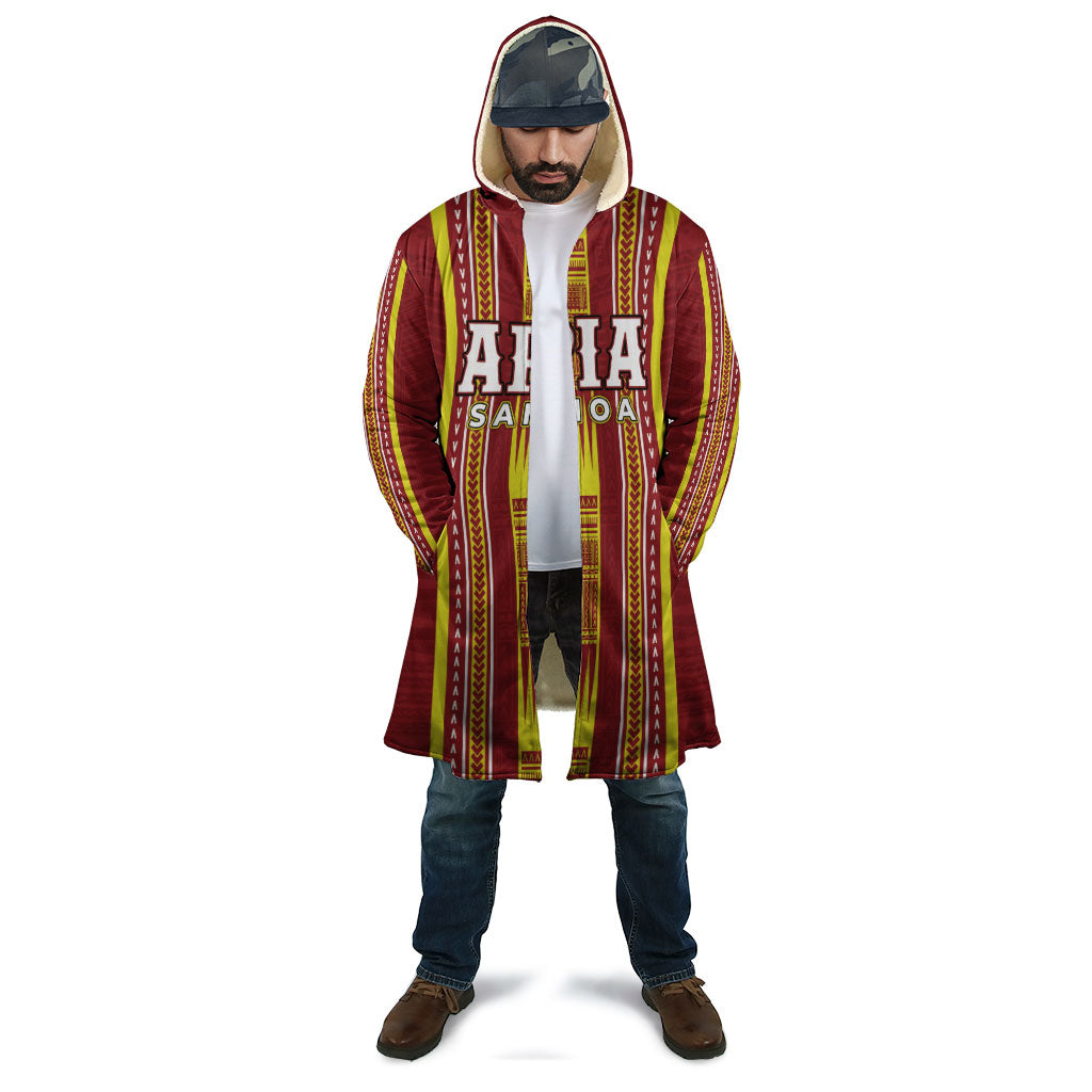 Personalised Apia Samoa Cloak Samoan Tribal Pattern LT05 - Polynesian Pride