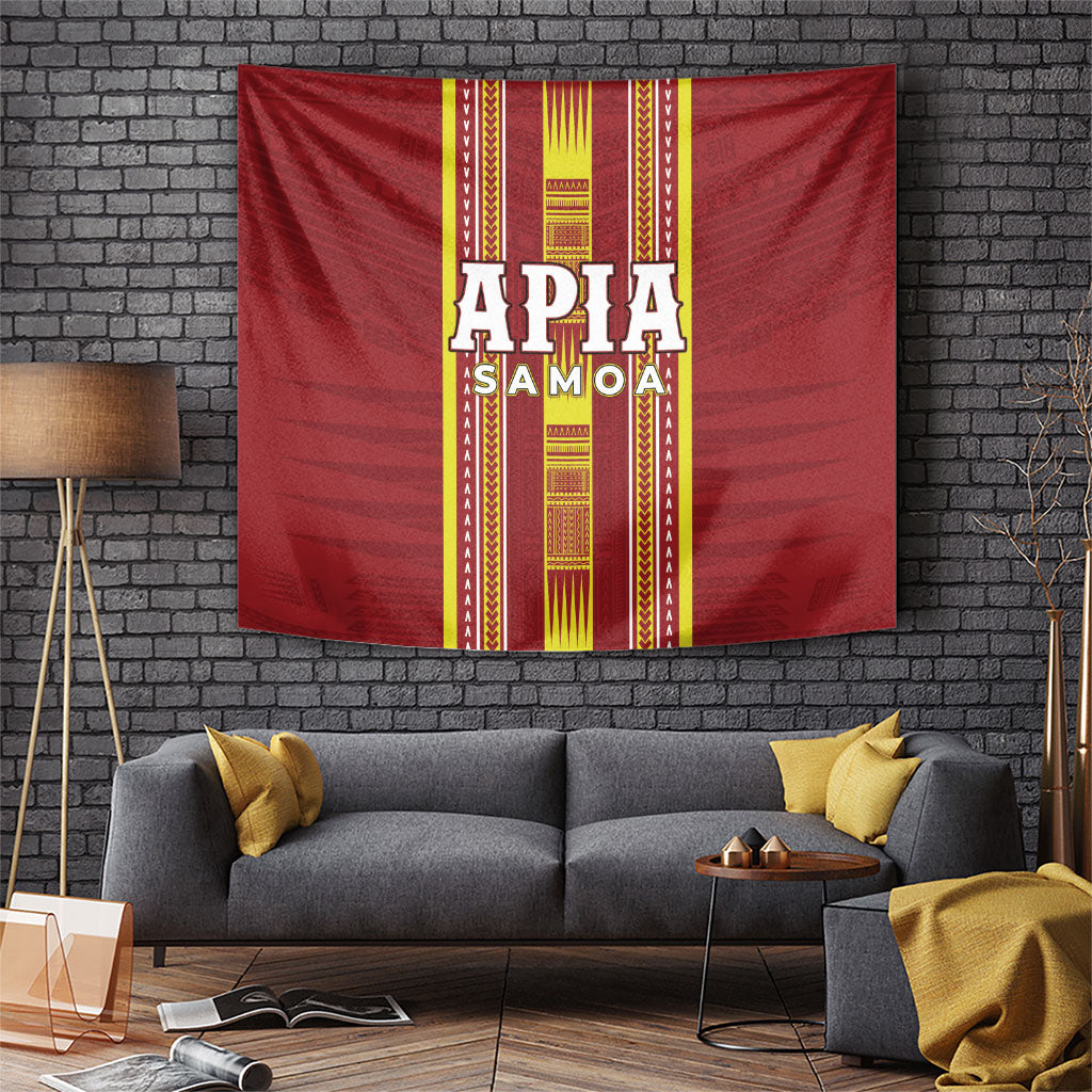 Apia Samoa Tapestry Samoan Tribal Pattern