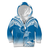 FSM Yap Constitution Day Kid Hoodie Polynesian Batoids LT05 - Polynesian Pride