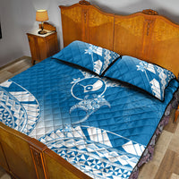 FSM Yap Constitution Day Quilt Bed Set Polynesian Batoids LT05 - Polynesian Pride