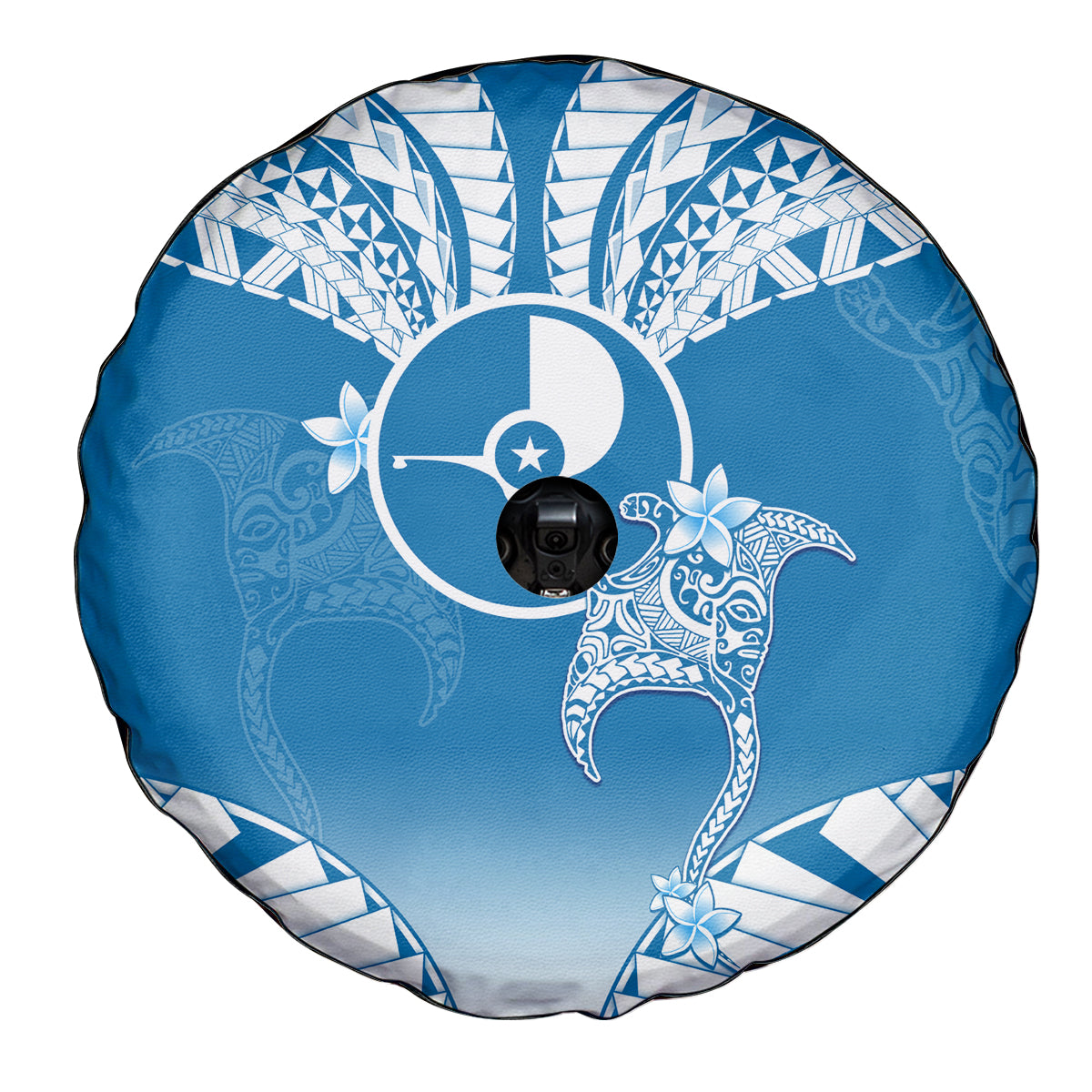 FSM Yap Constitution Day Spare Tire Cover Polynesian Batoids LT05 - Polynesian Pride