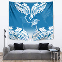 FSM Yap Constitution Day Tapestry Polynesian Batoids LT05 - Polynesian Pride