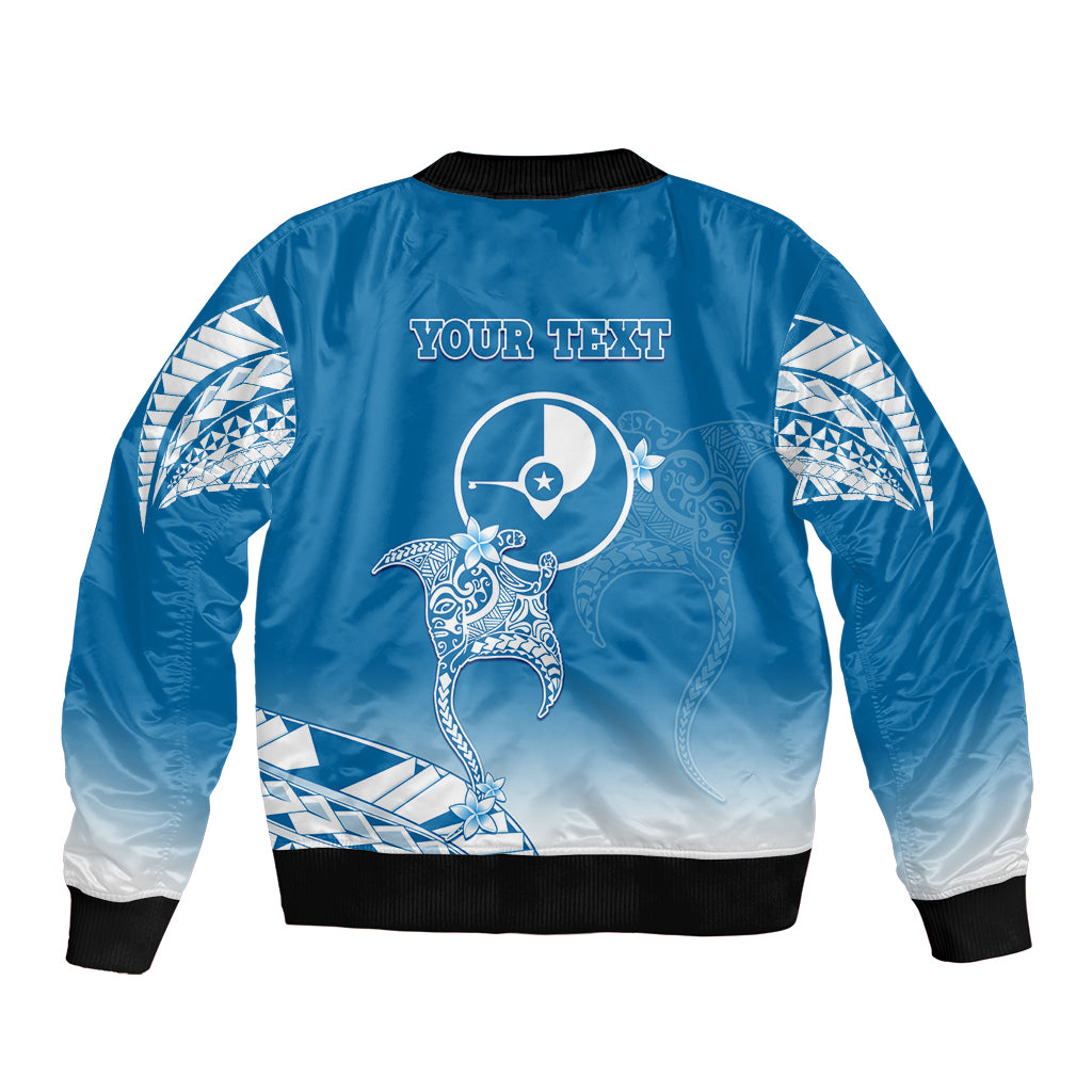 Personalised FSM Yap Constitution Day Bomber Jacket Polynesian Batoids LT05 - Polynesian Pride