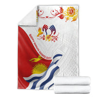Kiribati Human Rights Day Blanket Polynesian Style LT05 - Polynesian Pride