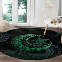 Polynesia Round Carpet With Islam Crescent And Star LT05 - Polynesian Pride