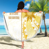 Polynesia Beach Blanket Bahai Faith Symbol LT05 - Wonder Print Shop