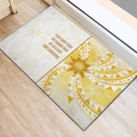 Polynesia Rubber Doormat Bahai Faith Symbol LT05 - Polynesian Pride