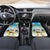 Fiji Christmas Car Mats Snow Globe With Fijian Santa LT05