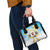Fiji Christmas Shoulder Handbag Snow Globe With Fijian Santa LT05