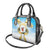 Fiji Christmas Shoulder Handbag Snow Globe With Fijian Santa LT05