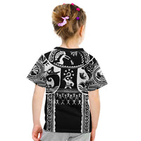 Polynesia Maui Tattoo Inspired Kid T Shirt Black Version LT05 - Polynesian Pride