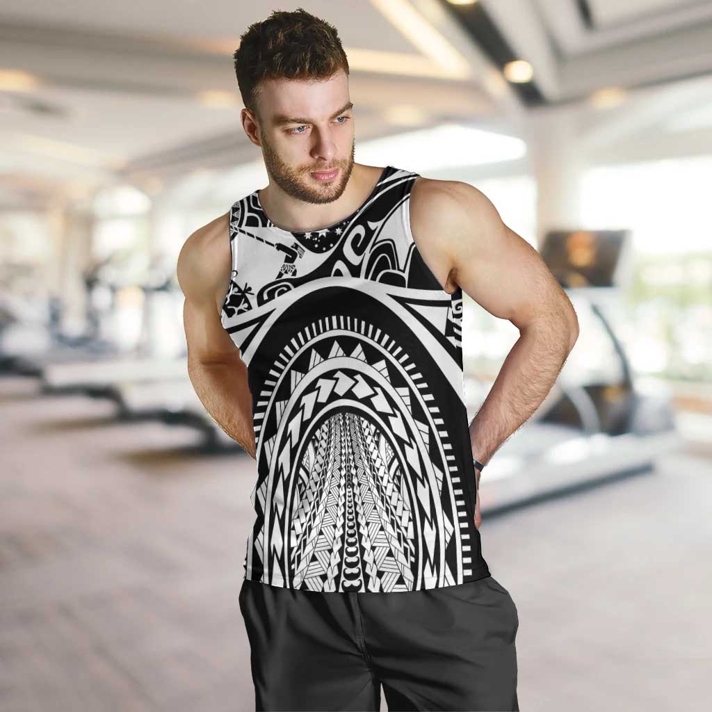 Polynesia Maui Tattoo Inspired Men Tank Top Black Version