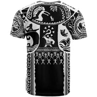 Polynesia Maui Tattoo Inspired T Shirt Black Version LT05 - Polynesian Pride