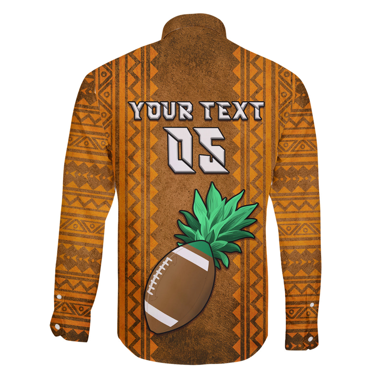 Custom Hawaii Honolulu Football Bowl Family Matching Off Shoulder Long Sleeve Dress and Hawaiian Shirt Simple Style LT05 - Polynesian Pride