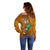 Custom Hawaii Honolulu Football Bowl Off Shoulder Sweater Simple Style LT05 - Polynesian Pride