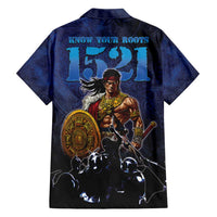 Philippines The First Hero Family Matching Off Shoulder Maxi Dress and Hawaiian Shirt Lapu Lapu Know Your Roots