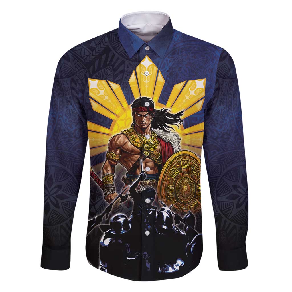 Philippines The First Hero Family Matching Tank Maxi Dress and Hawaiian Shirt Lapu Lapu Know Your Roots