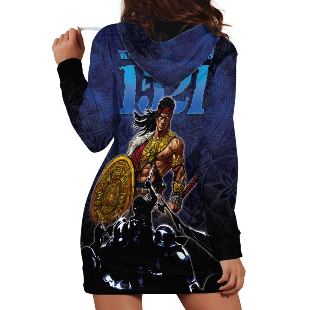 Philippines The First Hero Hoodie Dress Lapu Lapu Know Your Roots