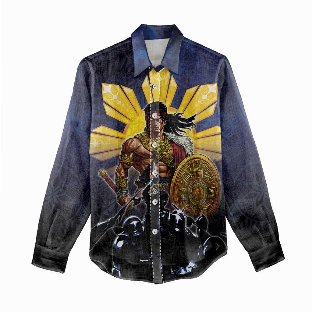 Philippines The First Hero Women Casual Shirt Lapu Lapu Know Your Roots