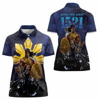 Philippines The First Hero Women Polo Shirt Lapu Lapu Know Your Roots LT05 - Polynesian Pride