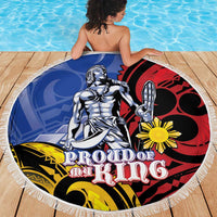 Philippines Lapu-Lapu Beach Blanket Proud Of My King
