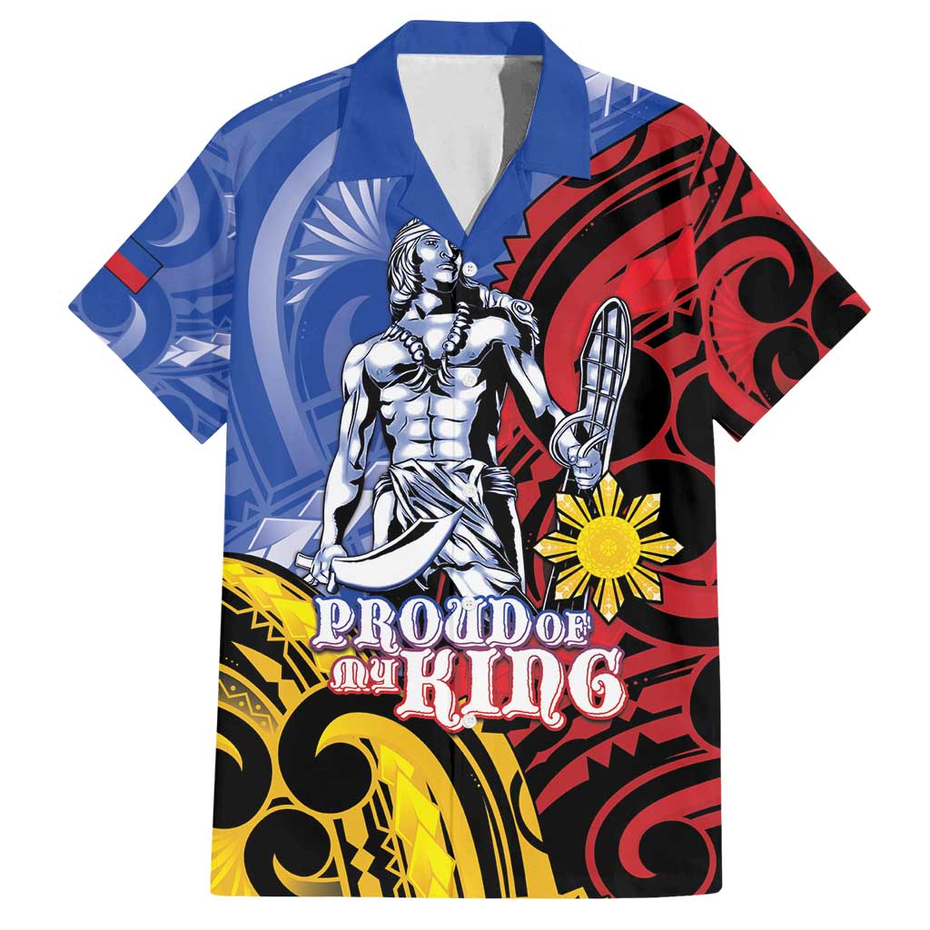 Philippines Lapu-Lapu Family Matching Tank Maxi Dress and Hawaiian Shirt Proud Of My King