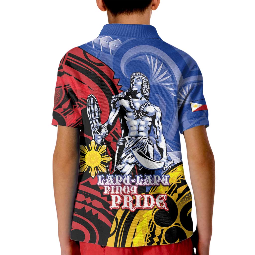 Philippines Lapu-Lapu Kid Polo Shirt Proud Of My King