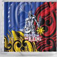 Philippines Lapu-Lapu Shower Curtain Proud Of My King