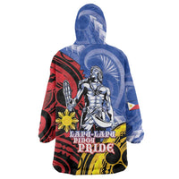 Philippines Lapu-Lapu Wearable Blanket Hoodie Proud Of My King