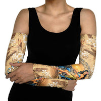 Aloha Hawaii Biker Arm Sleeves Ride To Paradise LT05 - Polynesian Pride