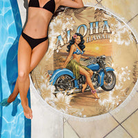 Aloha Hawaii Biker Beach Blanket Ride To Paradise