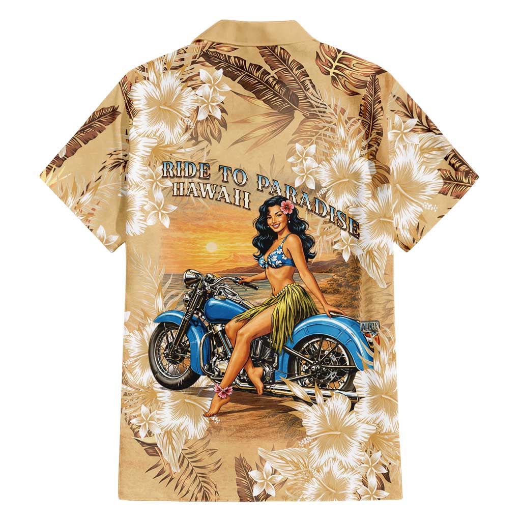 Aloha Hawaii Biker Family Matching Summer Maxi Dress and Hawaiian Shirt Ride To Paradise LT05 - Polynesian Pride