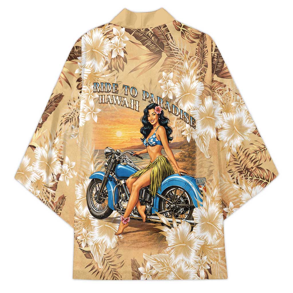 Aloha Hawaii Biker Kimono Ride To Paradise