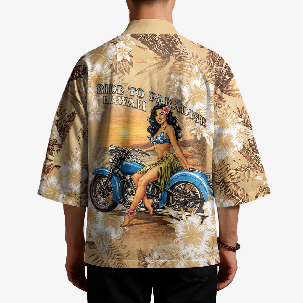 Aloha Hawaii Biker Kimono Ride To Paradise