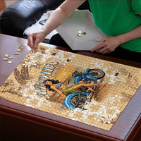 Aloha Hawaii Biker Puzzle Ride To Paradise LT05 - Polynesian Pride