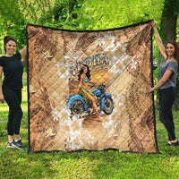 Aloha Hawaii Biker Quilt Ride To Paradise LT05 - Polynesian Pride