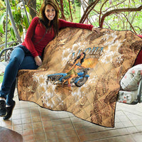 Aloha Hawaii Biker Quilt Ride To Paradise LT05 - Polynesian Pride